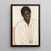 Mary McLeod Bethune - Winold Reiss — ingelijst kunstwerk aan de muur