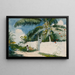 Een tuin in Nassau - Winslow Homer — ingelijst kunstwerk aan de muur