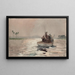 Vangst van zeebaars in Florida - Winslow Homer — ingelijst kunstwerk aan de muur