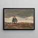 Gevaar - Winslow Homer — ingelijst kunstwerk aan de muur