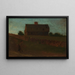 Maison de garnison, York, Maine - Winslow Homer — ingelijst kunstwerk aan de muur
