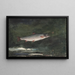 Springende Forel - Winslow Homer — ingelijst kunstwerk aan de muur