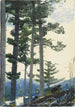 Oud kolonisten schilderij - Winslow Homer — weergave van het kunstwerk
