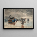 op het zand - Winslow Homer — ingelijst kunstwerk aan de muur