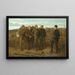 Gevangenen van de voorhoede - Winslow Homer — ingelijst kunstwerk aan de muur