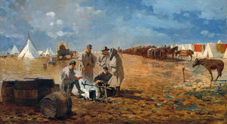 Winslow Homer - Rainy Day in Camp.webp