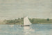 Navigeren op kalme wateren - Winslow Homer — weergave van het kunstwerk