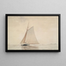Navigeren op zee bij Gloucester - Winslow Homer — ingelijst kunstwerk aan de muur