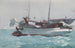 Lading van natte voorraden, schoener gemarkeerd Newport K W - Winslow Homer — weergave van het kunstwerk