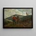 Twee gidsen - Winslow Homer — ingelijst kunstwerk aan de muur