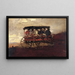 Witte bergwagen - Winslow Homer — ingelijst kunstwerk aan de muur