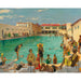 Reproductie van het schilderij Winter in Florida van Sir John Lavery