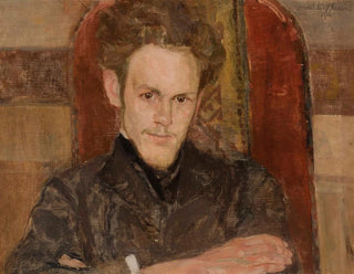 Witold Wojtkiewicz - Portrait of Maksymilian Rosen painter.webp
