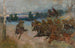 van Charge de cavalerie - Wojciech Kossak — weergave van het kunstwerk