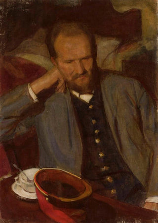 Wojciech Weiss - Portrait of Stanisaw Florek railway official.webp