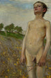 Lente - Wojciech Weiss — weergave van het kunstwerk