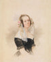 Portret van een jonge vrouw - Woldemar Hau — weergave van het kunstwerk