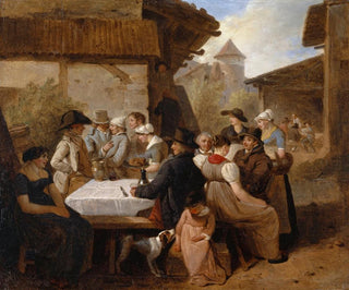 Wolfgang Adam Tpffer - Rural Meal.webp