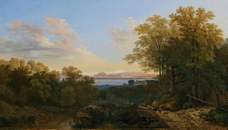 Wolfgang Adam Tpffer - View Of Lake Geneva And The MontBlanc Massif From The Heights Of Chambsy Behind The House Of The Empress Josphine.webp