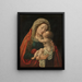 De Maagd met Kind - Atelier van Bernard van Orley — ingelijst kunstwerk aan de muur