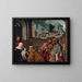 L'Adoratie der Wijzen - Atelier van Cornelis Engebrechtsz — ingelijst kunstwerk aan de muur
