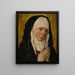 Mater Dolorosa Vrouwe van Smarten - Atelier van Dieric Bouts — ingelijst kunstwerk aan de muur