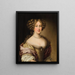 portretten van Cristina Dudley Paleotti - Atelier van Ferdinand Voet — ingelijst kunstwerk aan de muur