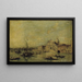 Vue de San Giorgio Maggiore - Atelier de Francesco Guardi — ingelijst kunstwerk aan de muur