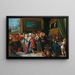 Solon en Crésus - Atelier van Frans Francken de Jonge — ingelijst kunstwerk aan de muur