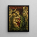 van het Madonna en Kind schilderij - Atelier van Gaudenzio Ferrari — ingelijst kunstwerk aan de muur