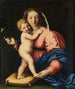 van het Madonna en Kind schilderij - Atelier van Giovanni Battista Salvi — weergave van het kunstwerk