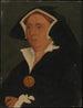 Lady Rich Elizabeth Jenks is overleden in 1558 - Atelier van Hans Holbein de Jonge — weergave van het kunstwerk