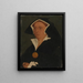 Lady Rich Elizabeth Jenks is overleden in 1558 - Atelier van Hans Holbein de Jonge — ingelijst kunstwerk aan de muur
