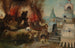 De Verleiding van Sint-Antonius - Atelier van Herri met de Bles — weergave van het kunstwerk