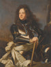 portret van Henri Louis De La Tour D'Auvergne 1679-1753 Graaf D'Evreux Maarschalk van Frankrijk - Atelier van Hyacinthe Rigaud — weergave van het kunstwerk