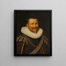Portret van Pieter Pietersz Hein 1577-1629 - Atelier van Jan Daemen Cool — ingelijst kunstwerk aan de muur