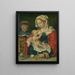 Heilige Familie - Atelier van Joos van Cleve — ingelijst kunstwerk aan de muur
