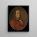 Benjamin Franklin - Atelier van Joseph Siffred Duplessis — ingelijst kunstwerk aan de muur