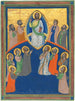 van het Christus in majesteit met de twaalf apostelen - Atelier van Pacino di Bonaguida — weergave van het kunstwerk
