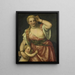 Venus en Cupido - Atelier van Paolo Veronese — ingelijst kunstwerk aan de muur