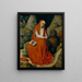van Saint Jérôme au désert - Atelier van Rogier van der Weyden — ingelijst kunstwerk aan de muur