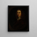portret in bust van een jonge man - Atelier van Sir Peter Lely — ingelijst kunstwerk aan de muur