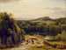Landschap in de Harz-bergen - Worthington Whittredge — weergave van het kunstwerk
