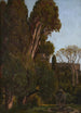 Les Cyprès à la Villa d'Este à Tivoli - Worthington Whittredge — artwork view