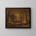 Ruisseau de truites dans les Catskills - Worthington Whittredge — ingelijst kunstwerk aan de muur