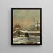 La Raampoortje in Amsterdam - Wouter Johannes van Troostwijk — framed artwork on a wall