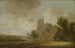 Rivière en kerk in ruïnes - Wouter Knijff — weergave van het kunstwerk