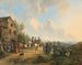 Scene from the ten-day campaign against the Belgian revolt, August 1831 - Wouterus Verschuur — artwork view