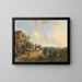 Scene from the ten-day campaign against the Belgian revolt, August 1831 - Wouterus Verschuur — framed artwork on a wall