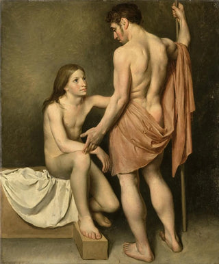 Woutherus Mol - Academiestudie van een man en een vrouw.webp